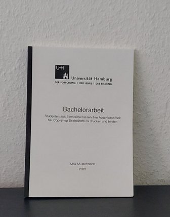 Bachelorarbeit drucken und binden in Eimsbüttel bei Copyshop Bachelordruck 